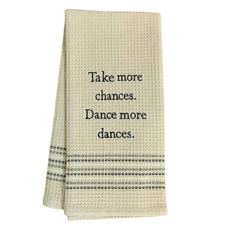Dry Wit Towel - Dance More Dances