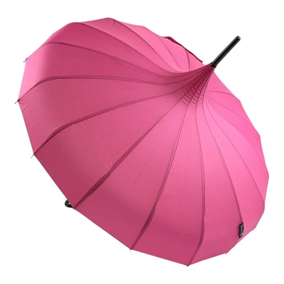 Boutique Classic Pagoda Umbrella -Rose Pink | Putti Fine Fashions