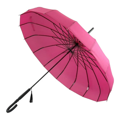 Boutique Classic Pagoda Umbrella -Rose Pink | Putti Fine Fashions