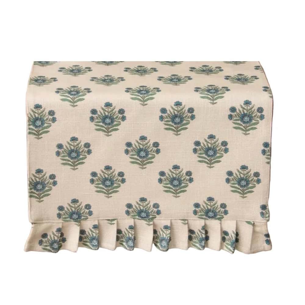 Blue Block Print | Putti Fine Furnishings