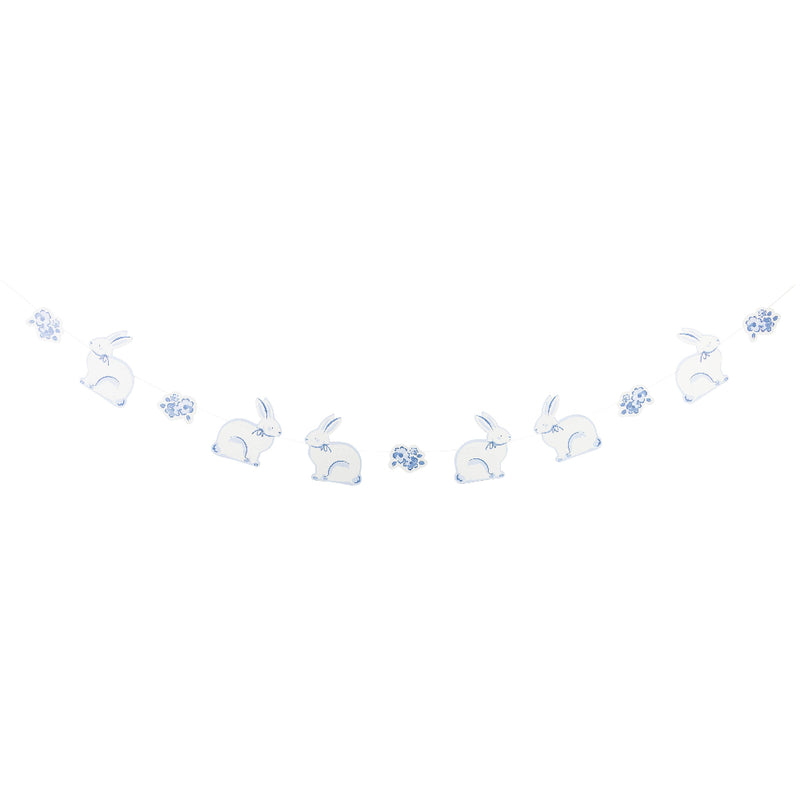 Blue Bunny Banner | Putti Party Supplies