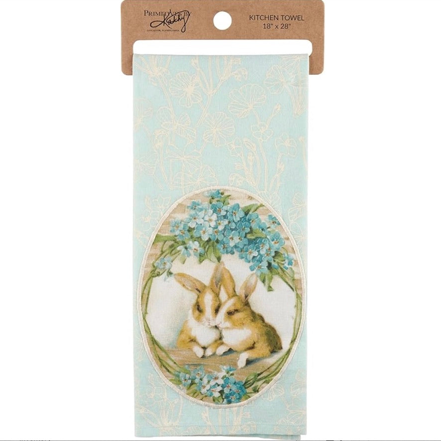 Blue Bunny Kitchen Towel | Putti Fine Furnishings