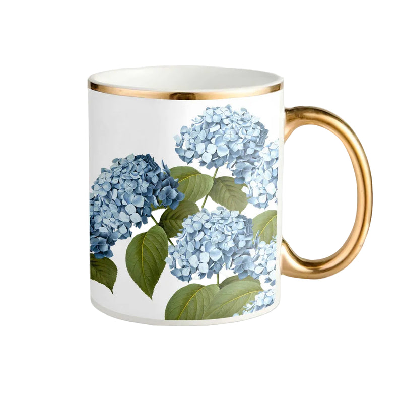 Blue Hydrangea Coffee Mug | Putti Fine Furnishings