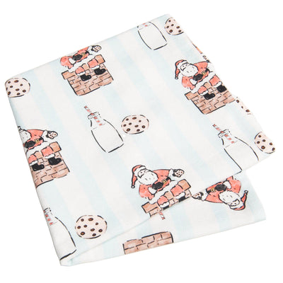 Bon Artis Cotton Tea Towel - Santa | Putti Fine Furnishings