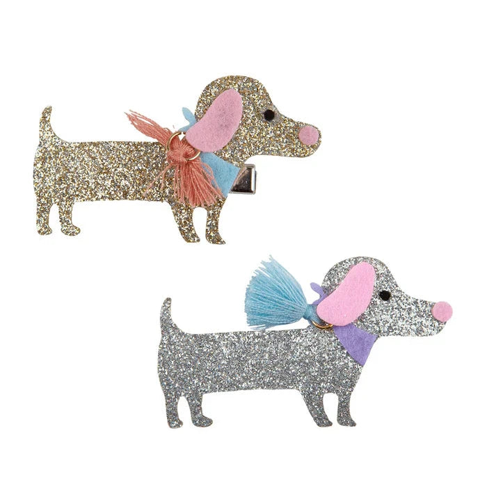 Great Pretenders Boutique Dachshund Hairclips | Le Petite Putti