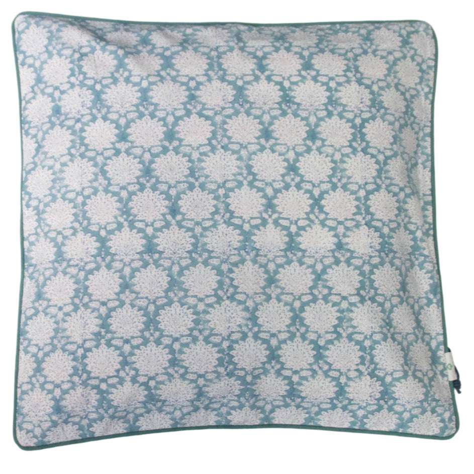 Breezy Blue Square Pillow | Putti Fine Furnishings