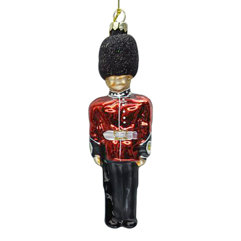 British Soldier Glass Ornament | Putti Christmas Decorations