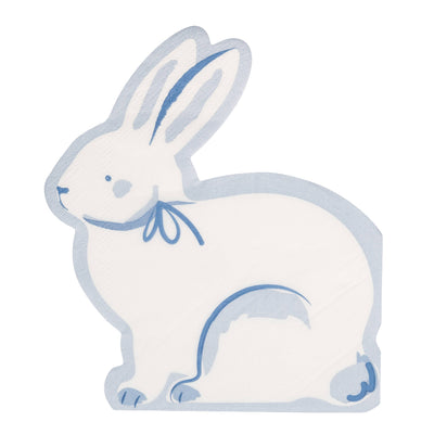 Bunny Shaped Dinner Napkin | Putti Easter Party Supplies