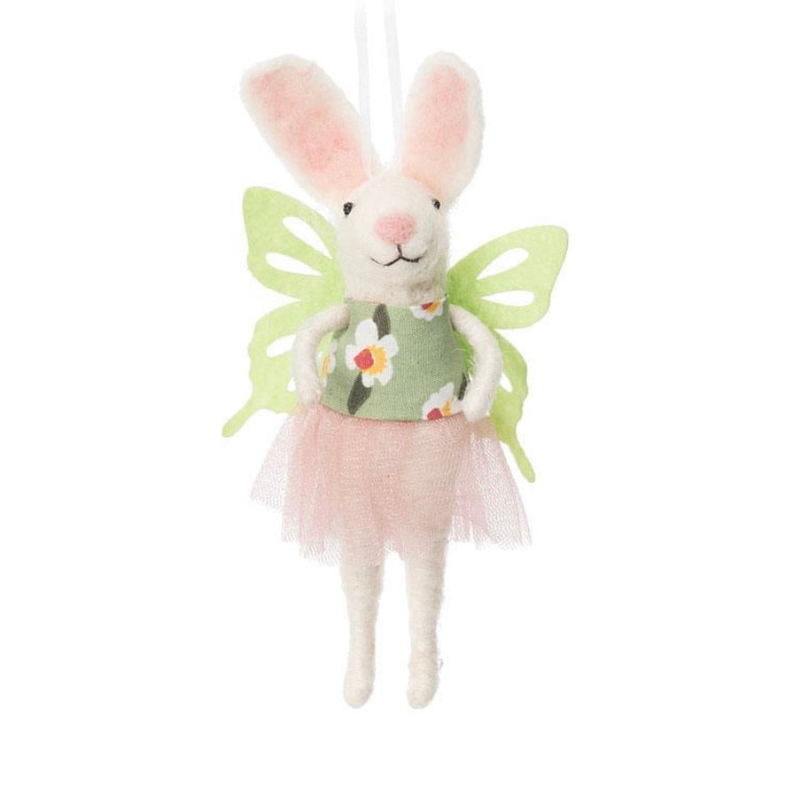 Bunny with Wings Ornament | Putti Fine Furnishings