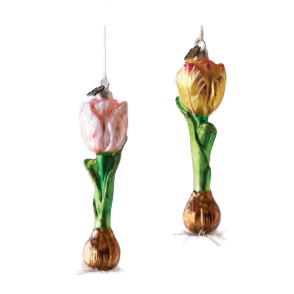 Eric Cortina Tulip Bulb Glass Ornament