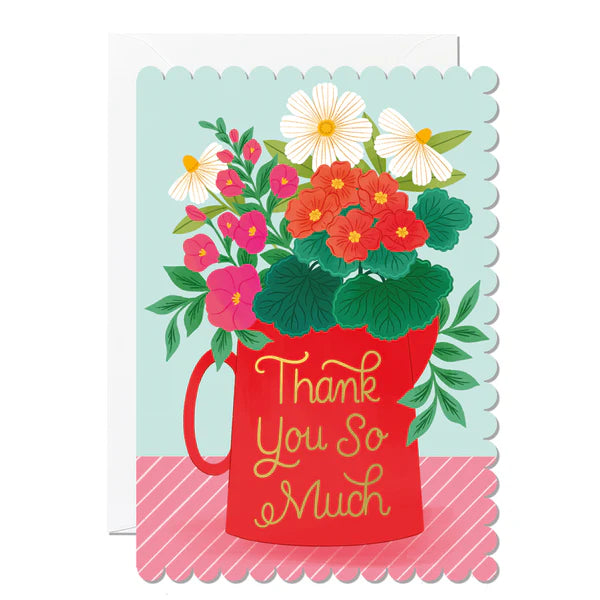 "Thank You So Much" Flowers in Vase