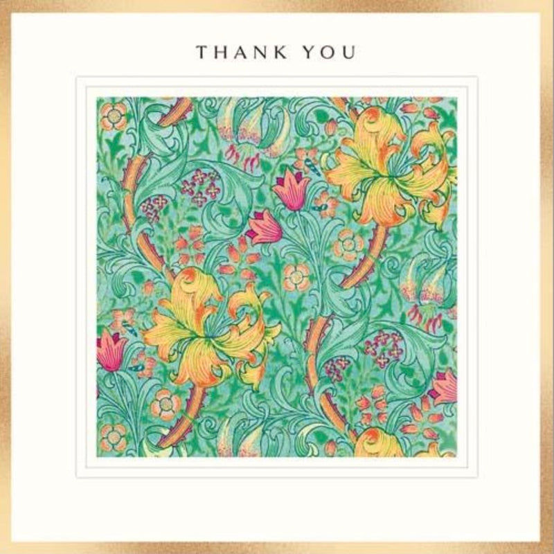 "Thank You" Pattern Greeting Card