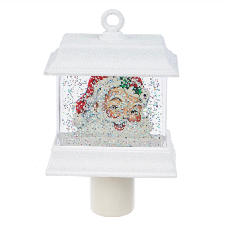 Vintage Santa Shimmer LED Night Light | Putti Christmas