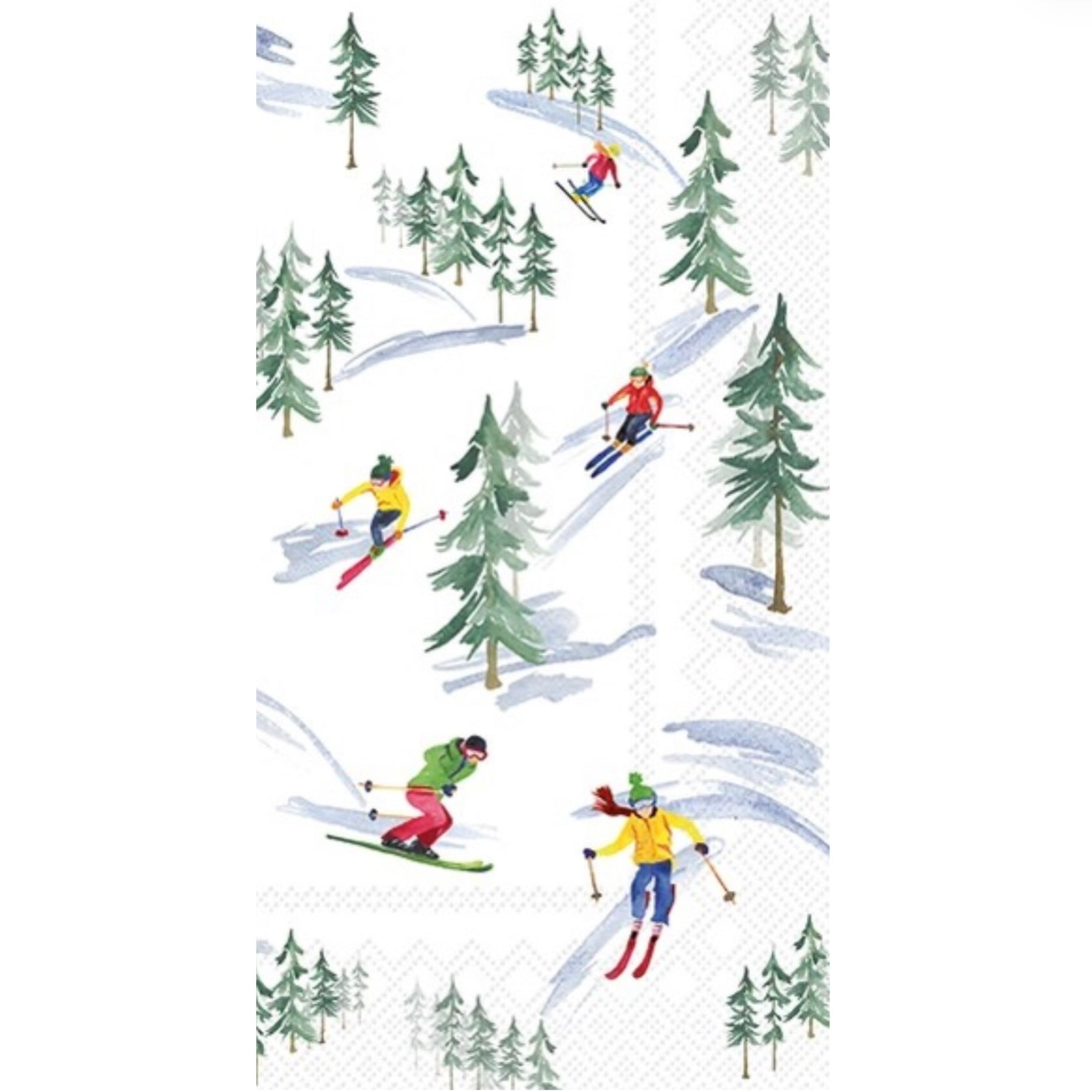 Down the Slope Paper Buffet Napkin