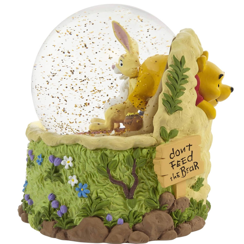 Disney Winnie The Pooh and Rabbit Musical Snow Globe