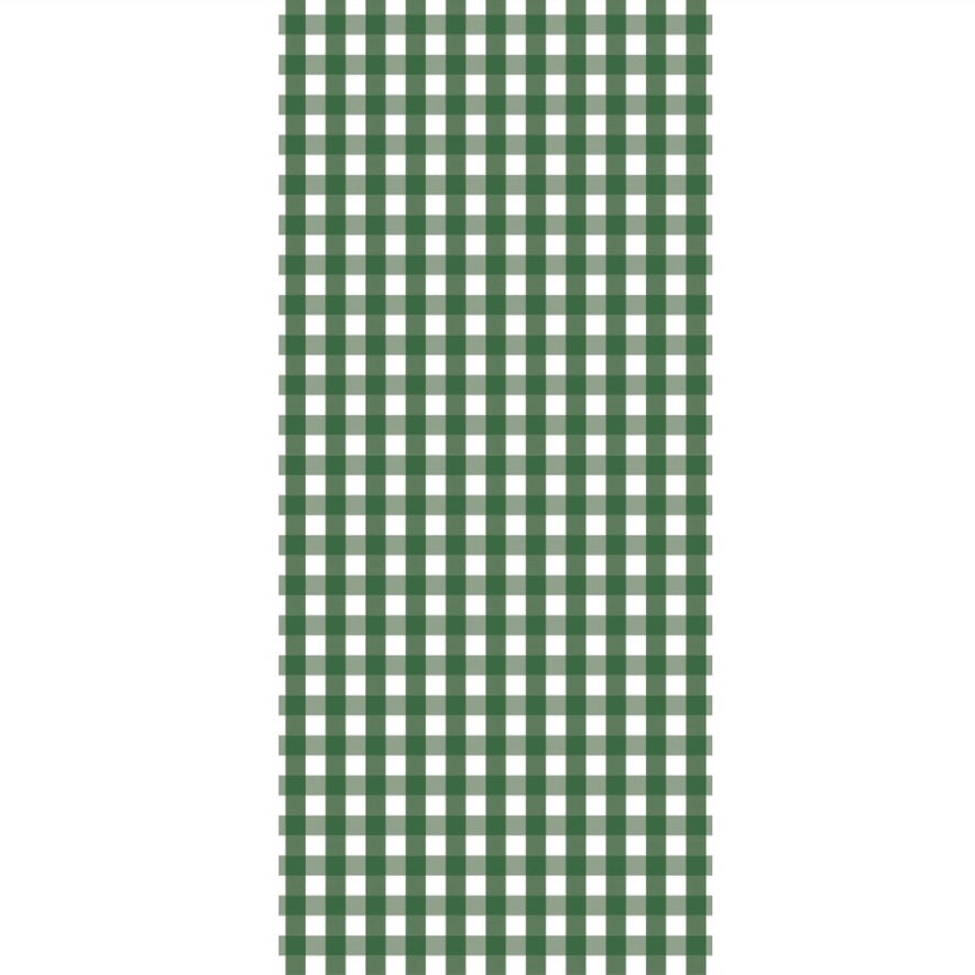 Green Gingham Tissue Paper Pack | Putti Gift Wrapping