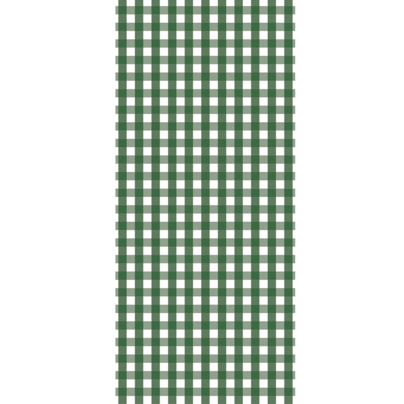 Green Gingham Tissue Paper Pack | Putti Gift Wrapping