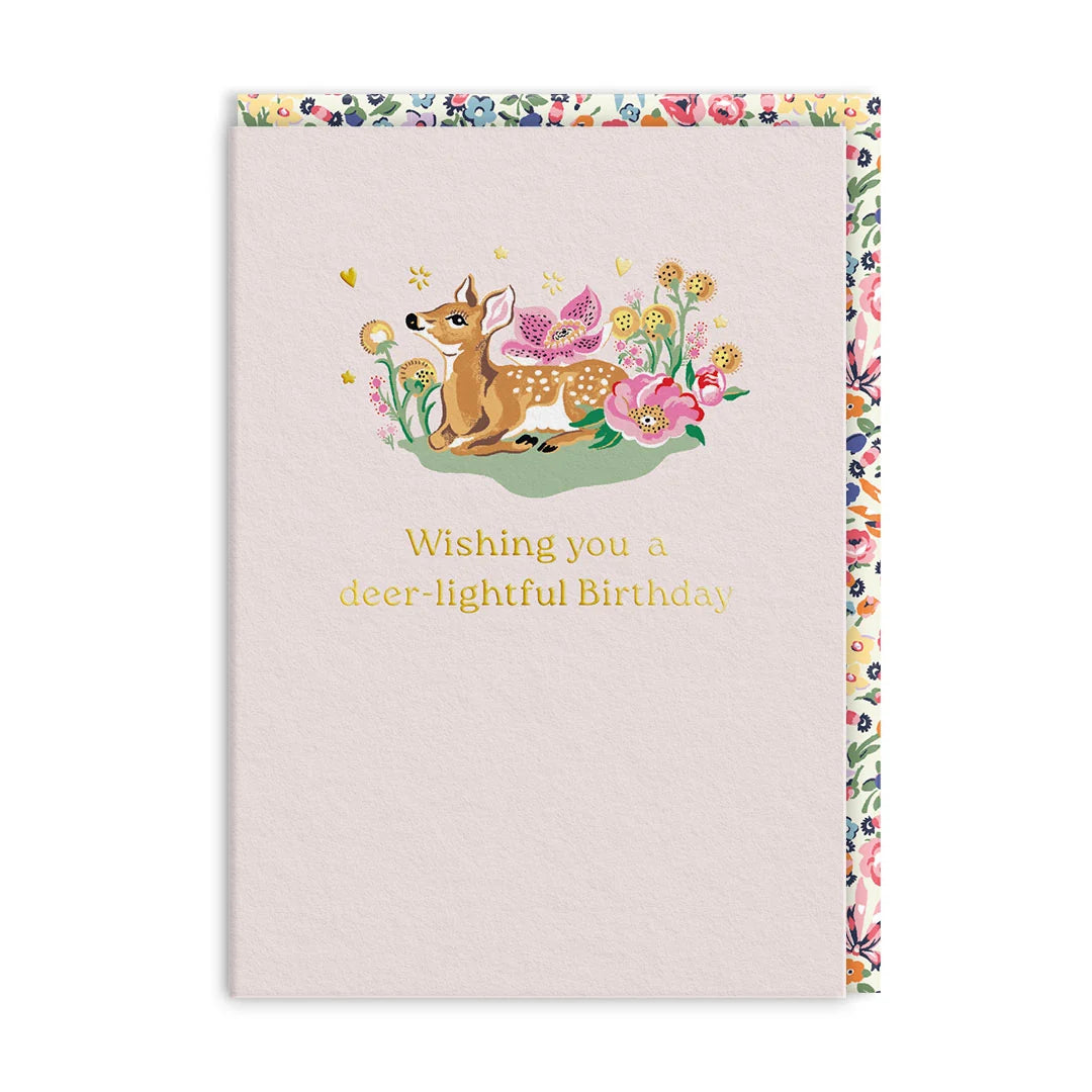 Cath Kidson "Deer-lightful" Birthday Card | Putti Celebrations