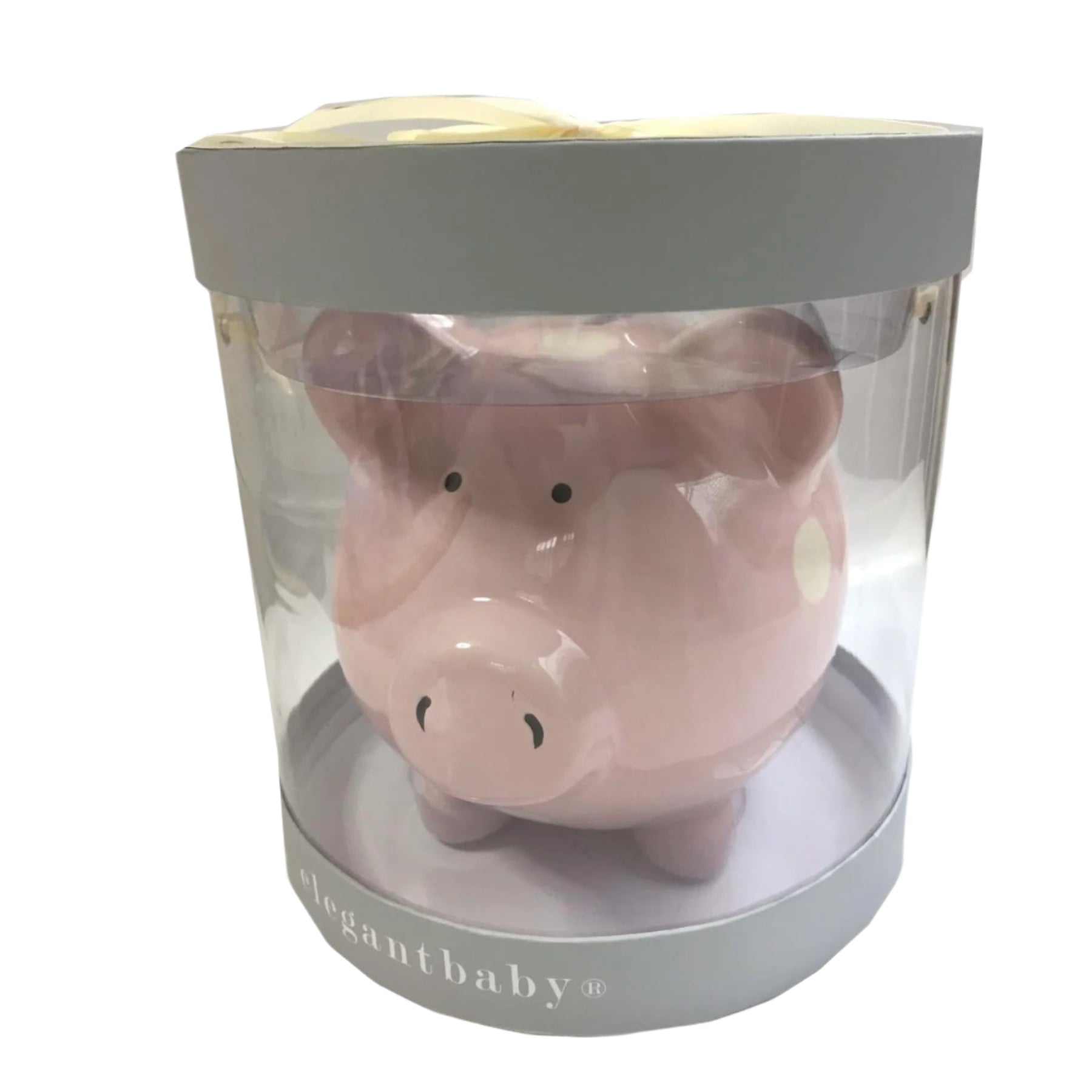 Elegant Baby Classic Piggy Bank - Pastel Pink