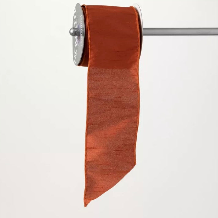Brown Dupioni Ribbon