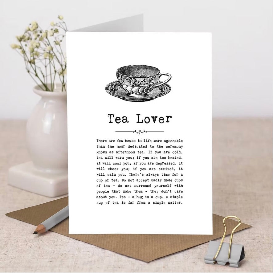 Coulson Macleod Tea Lover Greeeting Card | Putti Fine Furnishings