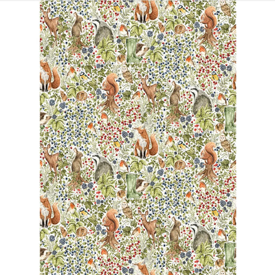 Countryside Christmas Wrapping Paper Roll | Putti Christmas