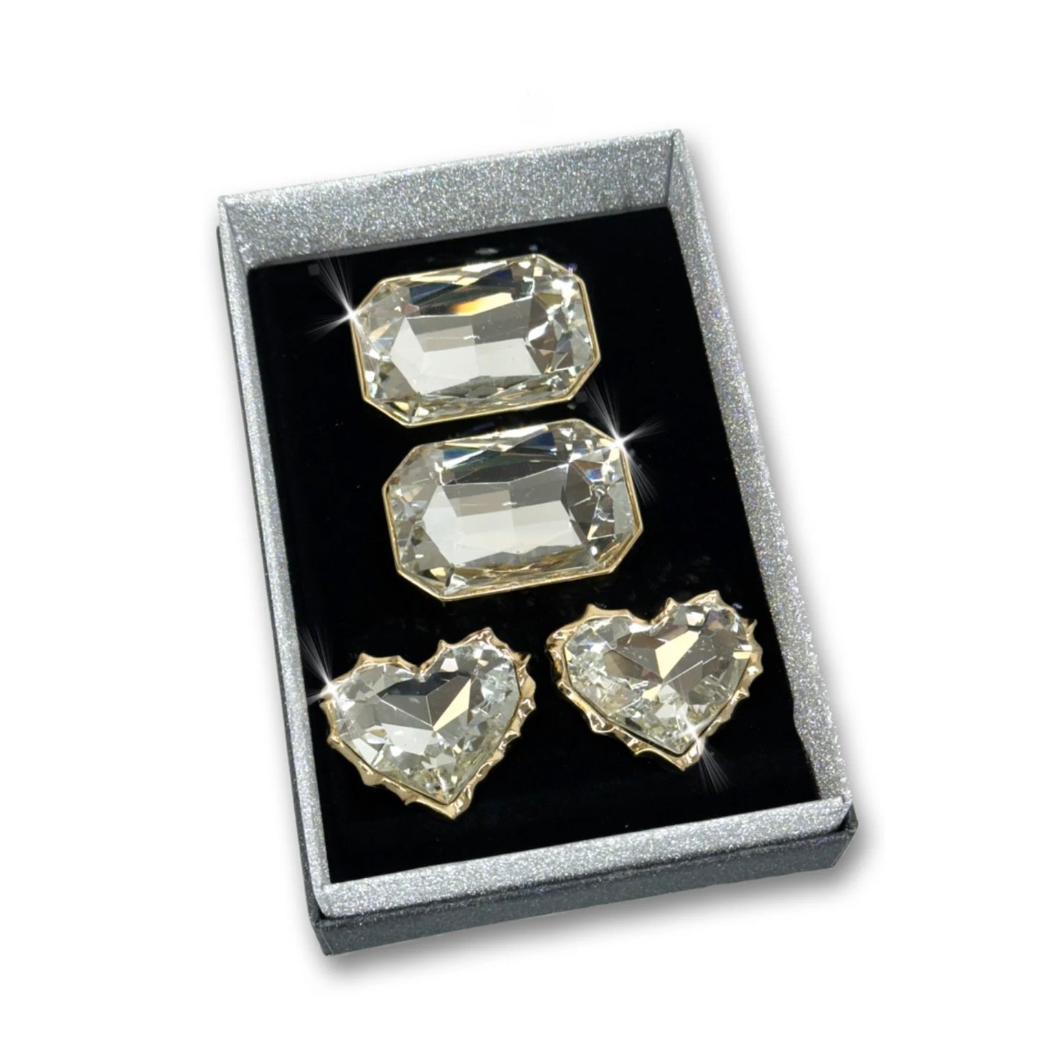 Jacquline Kent Laces Shoe Bling - Classic Love