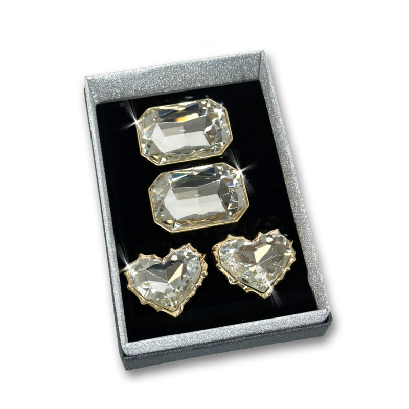 Jacquline Kent Laces Shoe Bling - Classic Love