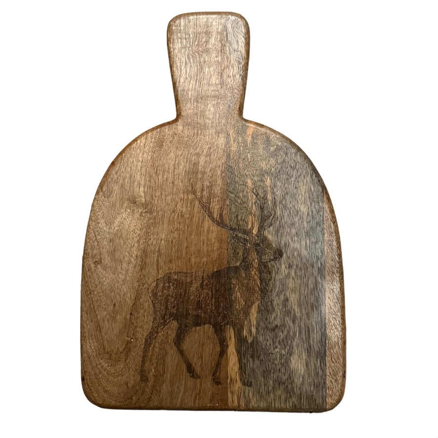 Stag Serving Board with Knife | Putti Fine Furnishings Canada