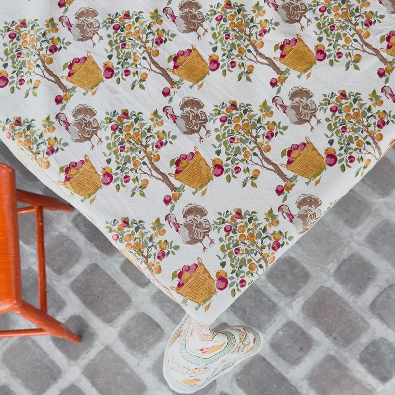 Turkey Apple Tablecloth