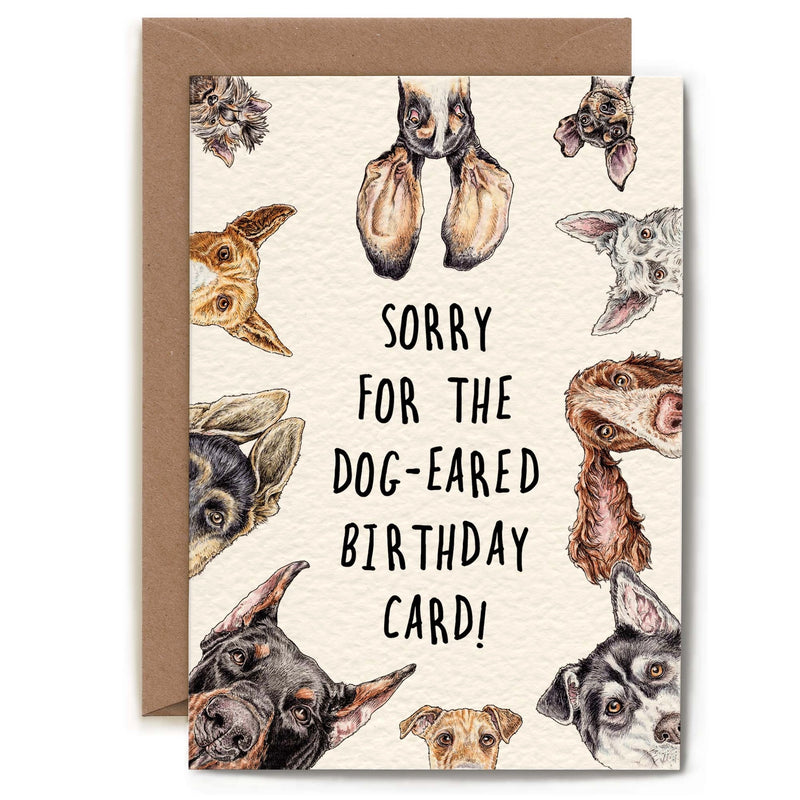 Dog Eared Card Greeting Card | Putti Greeting Cards Canada