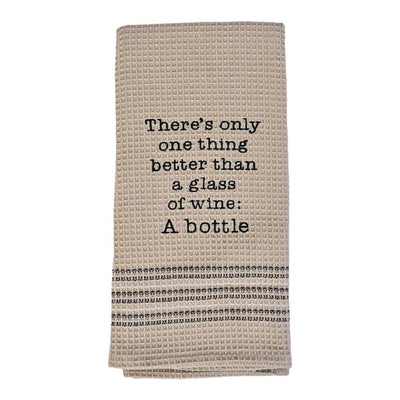 Dry Wit Towel - A Bottle | Putti Fine Furnishings