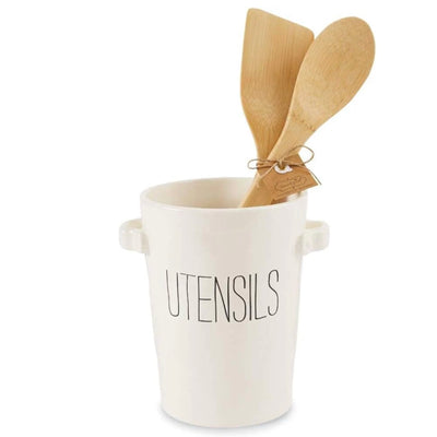 Mud Pie Untensil Crock Set