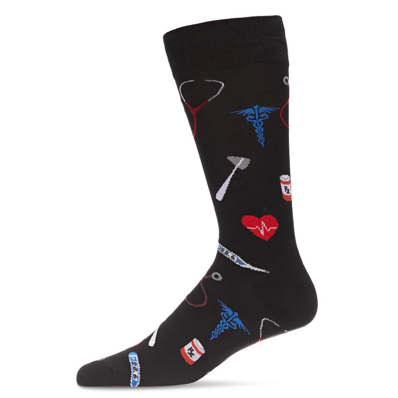Men`s Bamboo Crew Socks - Medical | Putti Fine Fashions