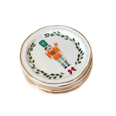 Nutcracker Tidbit Plates | Putti Christmas Entertaining