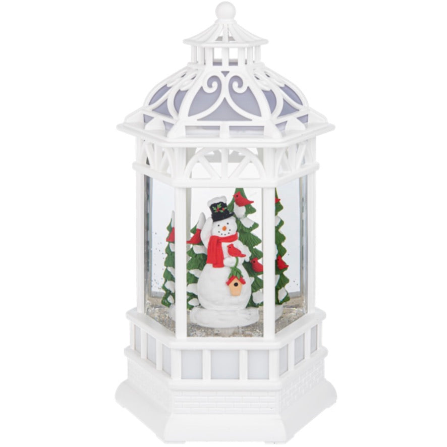 Snowman Gazebo Perpetual Snow Lantern