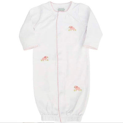 Mud Pie - French Knot Pink Lamb Sleep Gown