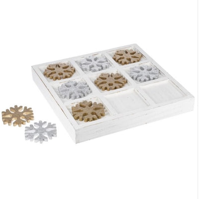 Snowflake Tic Tac Toe Board