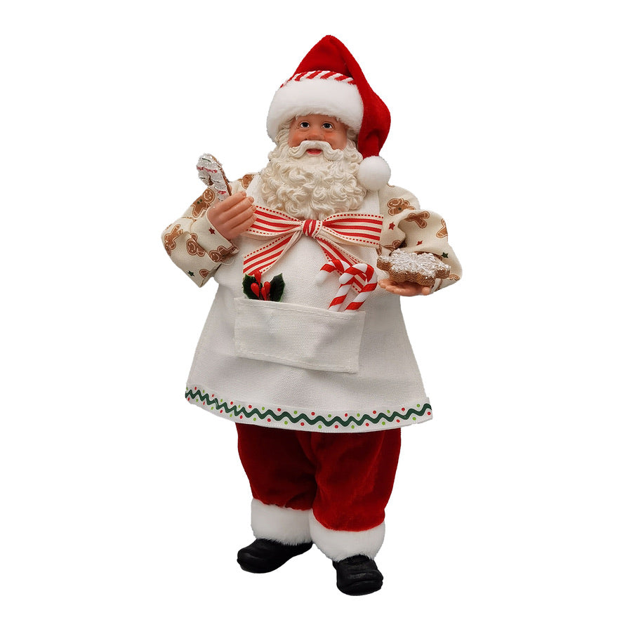 Baking Santa Standing Figurine