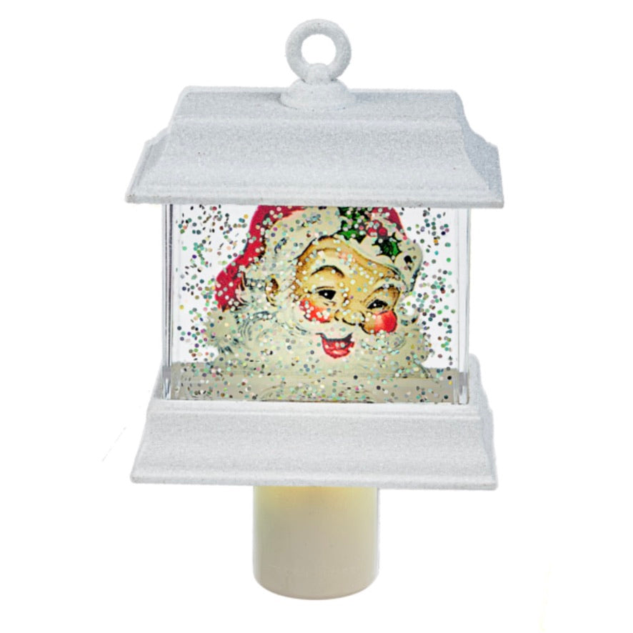 Vintage Santa Shimmer LED Night Light | Putti Christmas