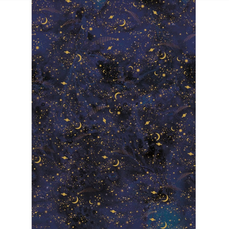 Celestial Christmas Wrapping Paper Roll