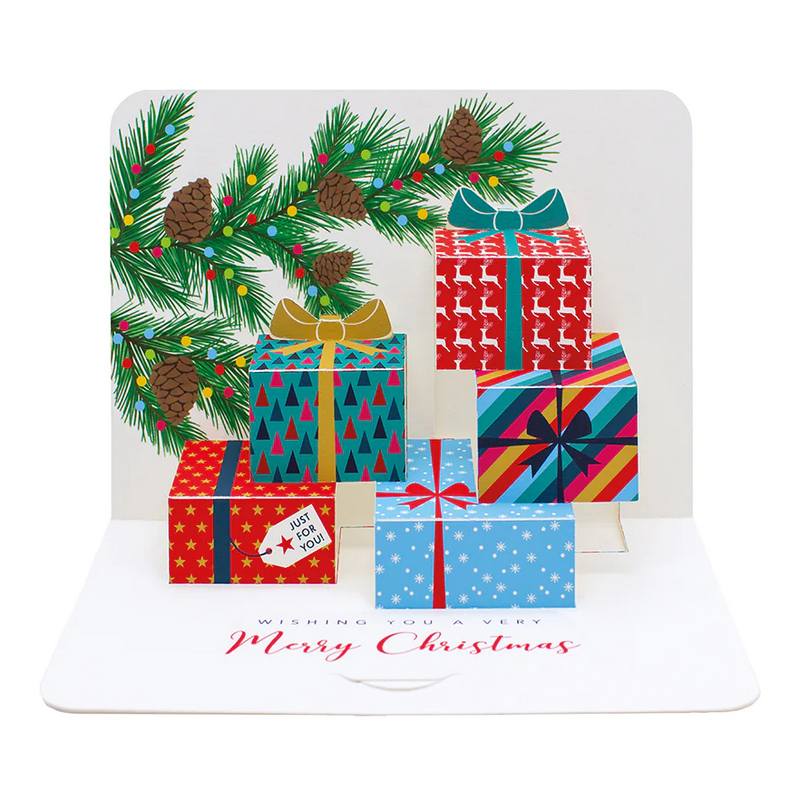 Presents Pop Up Christmas Card