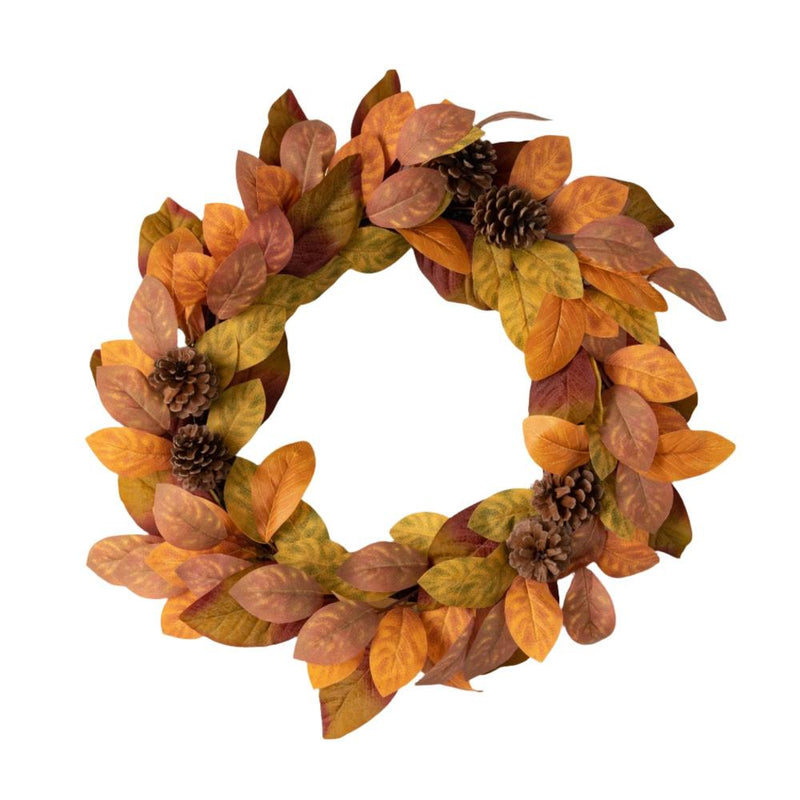 Fall Foilage Wreath