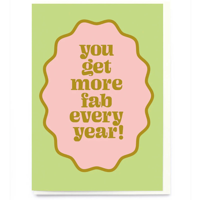 Fab Birthday Greeting Card | Putti Celebrations