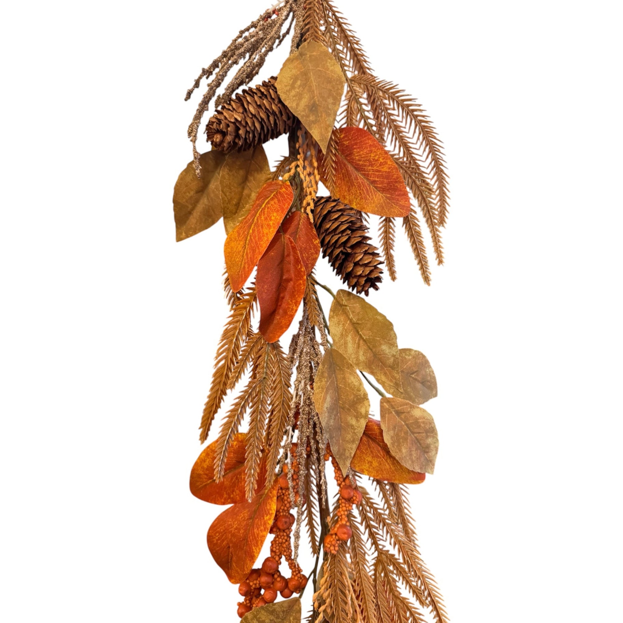 Fall Pineberry Garland | Putti Autumn Thanksgiving Celebrations