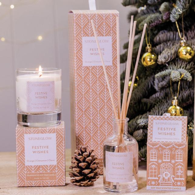 Festive Wishes Orange Cinnamon & Clove Diffuser - 100ml