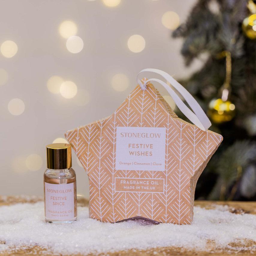 Festive Wishes Orange Cinnamon & Clove Fragrance Oil | Putti Christmas