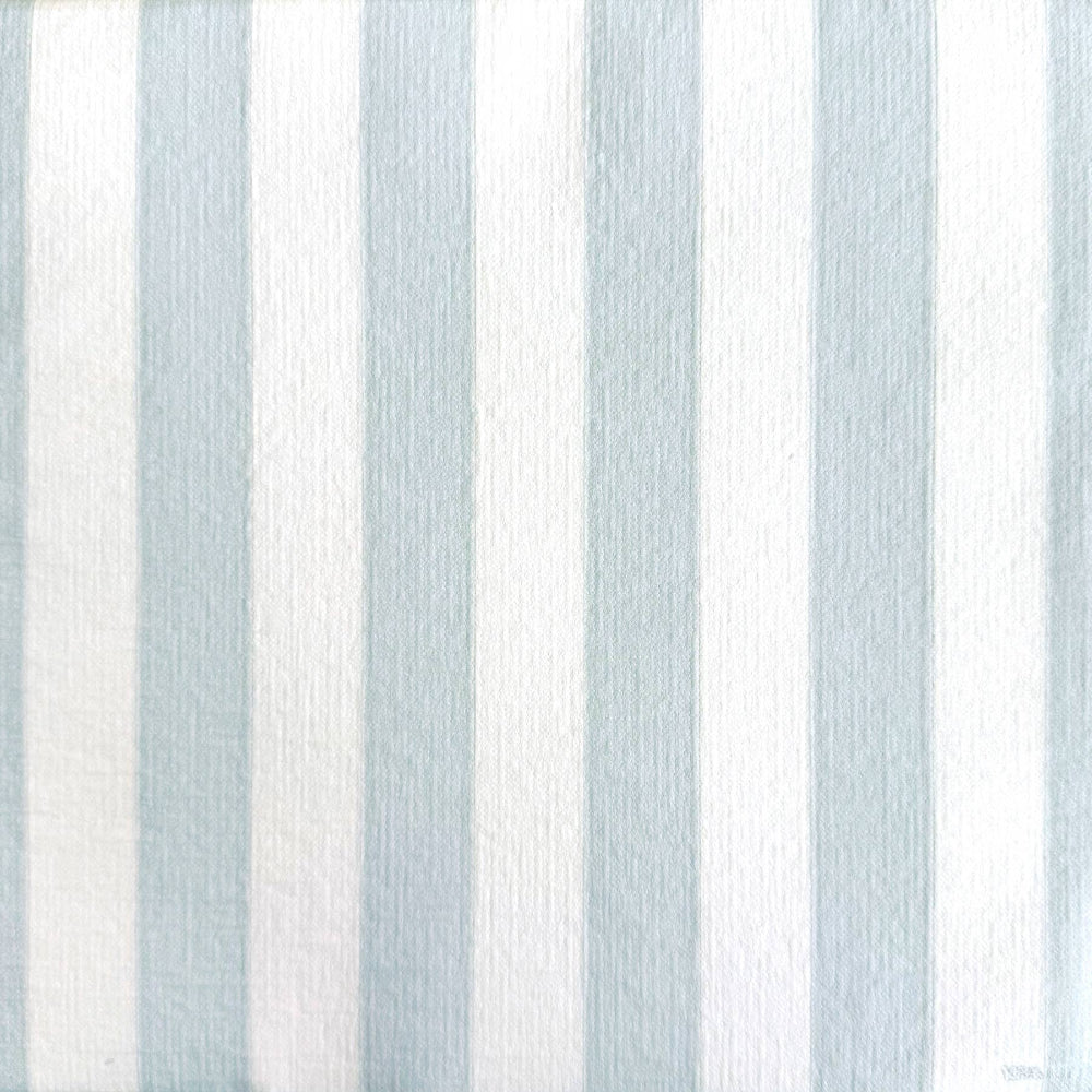 Francoise Paviot Blue Gray Stripes Napkin | Putti Party Supplies