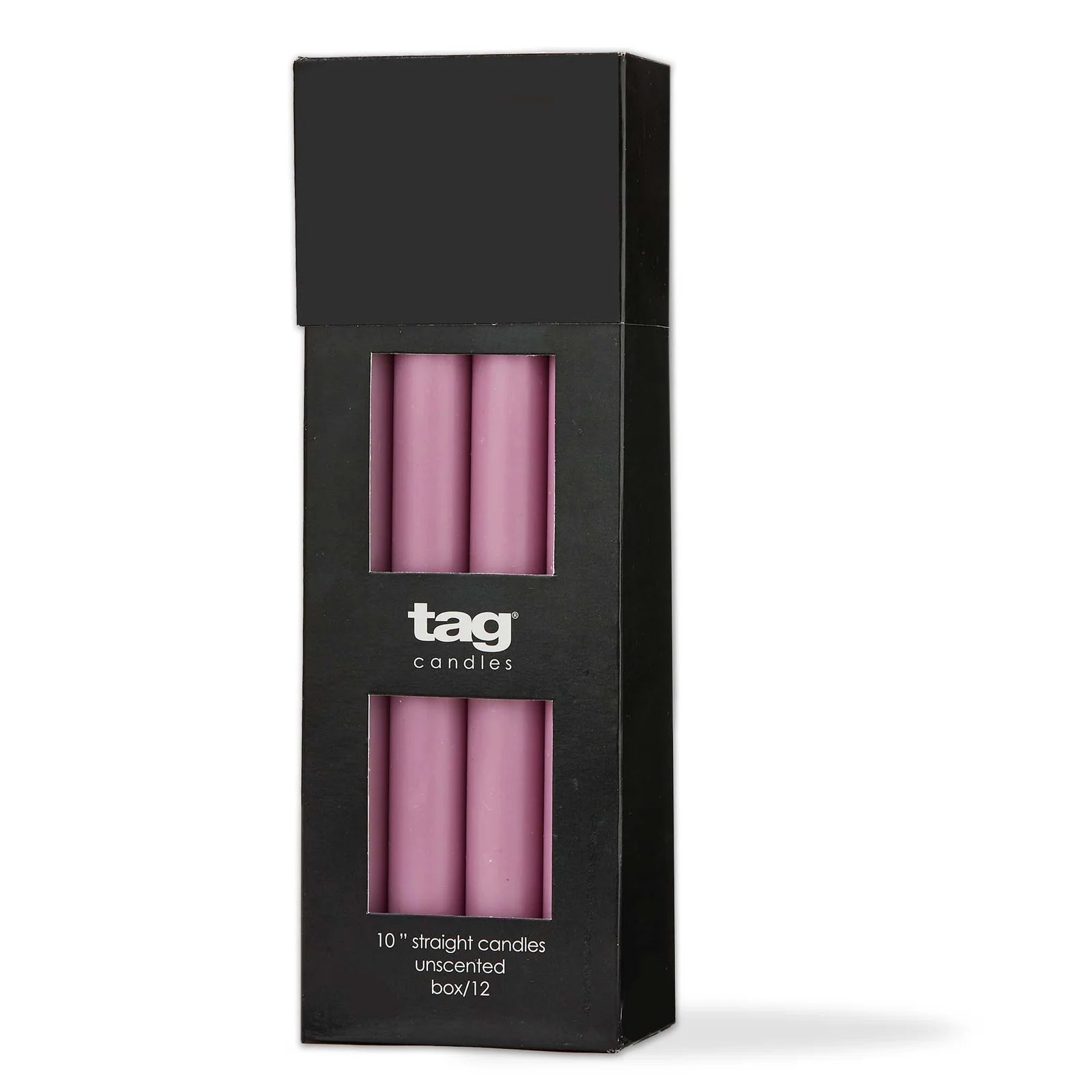 Straight Candles 10" - Mauve | Putti Fine Furnishings