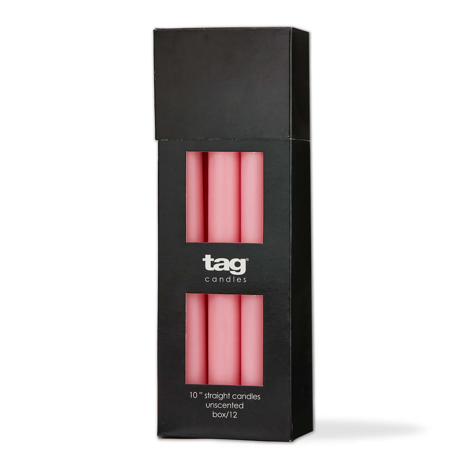 Straight Candles 10" - Pink | Putti Fine Furnishings